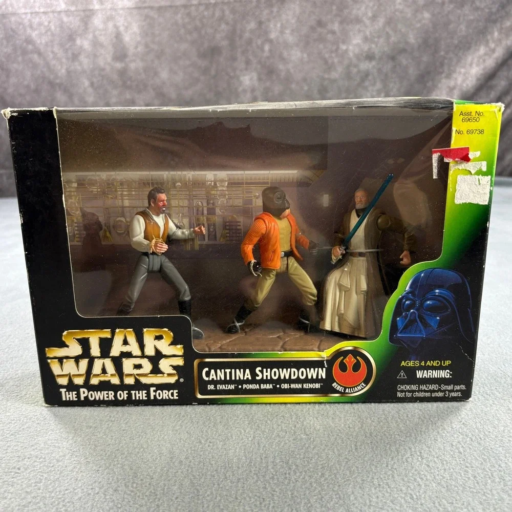 Star Wars Power of the Force Cantina Showdown‎ Kenner 1997 Dr Evazan Ponda Baba